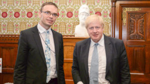 Sven Mikser and Boris Johnson